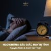 Nguyên Nhân Ngủ Không Sâu Giấc Hay Bị Tỉnh