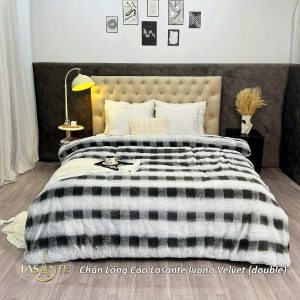 Chăn Thơm Lông Cáo Ivano Velvet (Xám) – Chăn Thơm Thư Giãn Khác Biệt