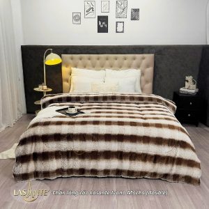 Chăn Thơm Lông Cáo Ivano Mocha (Nâu) – Chăn Thơm Cao Cấp Chính Hãng